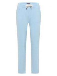 ELBSAND Spodnie dresowe "Brine" w kolorze błękitnym rozmiar: L. Niebieskie spodnie dresowe ELBSAND, bez wzorów, z dresówki. Za 175.26 zł.