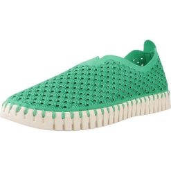 Buty ILSE JACOBSEN TULIP Zielony. Zielone trekkingi Ilse Jacobsen, bez wzorów, z syntetyku, bez zapięcia, trekkingowe. Za 276.99 zł.