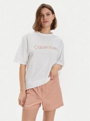Calvin Klein Underwear Piżama 000QS7191E Kolorowy Relaxed Fit. Piżamy Calvin Klein Underwear, xl, bez wzorów, z bawełny, bez kołnierzyka, bez ramiączek. Za 219.99 zł.