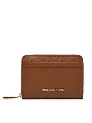 MICHAEL Michael Kors Duży Portfel Damski 32T4GJ6Z5L Brązowy. Brązowe portfele MICHAEL Michael Kors, bez wzorów, ze skóry. Za 349.99 zł.