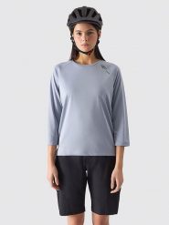 4F Koszulka sportowa w kolorze błękitnym rozmiar: S. Niebieskie t-shirty sportowe 4f, s, bez wzorów, z materiału, bez ramiączek, outdoorowe. Za 61.45 zł.