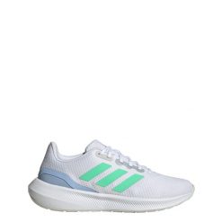 Buty Runfalcon 3.0. Białe buty do biegania adidas, bez wzorów, z materiału, bez zapięcia, do biegania. Za 252.15 zł.