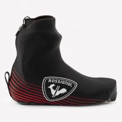 Ochraniacze na buty do narciarstwa biegowego Rossignol XC S. Brązowe buty do biegania Rossignol, bez wzorów, z materiału, bez zapięcia, do biegania. Za 199.99 zł.