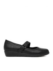 Go Soft Półbuty CEO-WSS21774-01 Czarny. Czarne półbuty wsuwane GO SOFT, bez wzorów, ze skóry, bez obcasa, na płaskiej podeszwie. Za 139.99 zł.
