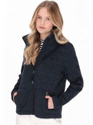 Schmuddelwedda Kurtka polarowa w kolorze granatowym rozmiar: XS. Niebieskie kurtki Schmuddelwedda, xs, bez wzorów, z polaru, bez kaptura. Za 208.99 zł.