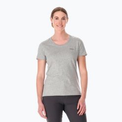 Koszulka trekkingowa damska Rab Stance Mountain Peak. Szare t-shirty sportowe RAB, s, bez wzorów, z bawełny, bez ramiączek, trekkingowe. Za 119.99 zł.