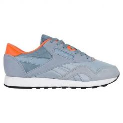 Buty do chodzenia damskie Reebok Nylon Magic Hour. Niebieskie buty treningowe Reebok, bez wzorów, z materiału, bez zapięcia, trekkingowe, reebok classic. Za 333.00 zł.