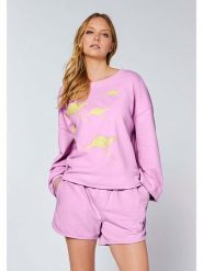 Chiemsee Bluza w kolorze jasnoróżowym rozmiar: XS. Różowe bluzy Chiemsee, xs, bez wzorów, z bawełny, bez kaptura. Za 109.95 zł.