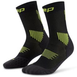 Damskie krótkie skarpety kompresyjne sportowe Core Run do połowy łydki CEP. Brązowe skarpetki CEP, bez wzorów, z dzianiny. Za 84.00 zł.