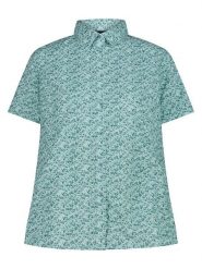 Cmp Koszula funkcyjna w kolorze turkusowym rozmiar: 36. Niebieskie koszule CMP, bez wzorów, z materiału, bez kołnierzyka, bez ramiączek. Za 88.64 zł.