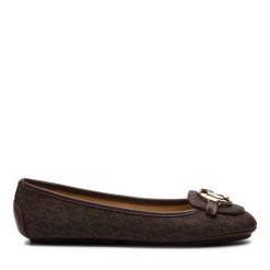 Baleriny MICHAEL Michael Kors. Brązowe baleriny MICHAEL Michael Kors, bez wzorów, bez obcasa, bez zapięcia. Za 399.99 zł.