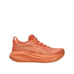 Buty biegowe Asics GEL-NIMBUS 27 LITE-SHOW Czerwony. Czerwone buty do biegania ASICS, bez wzorów, z materiału, bez zapięcia, do biegania. Za 963.10 zł.