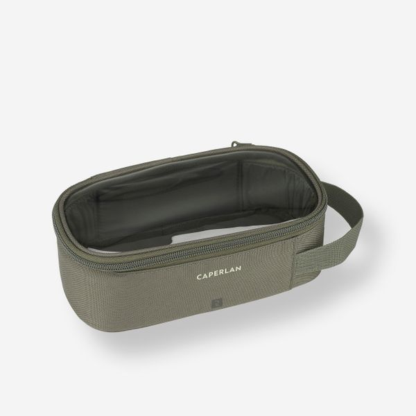 Torba wędkarska Caperlan Access Bag S. Zielone torby sportowe CAPERLAN, bez wzorów, z materiału. Za 59.99 zł.