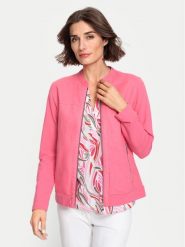 Olsen Bluza 11201572 Różowy Regular Fit. Czerwone bluzy Olsen, bez wzorów, z bawełny, bez kaptura. Za 319.99 zł.