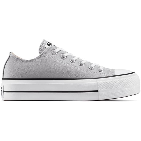 Buty sportowe Converse Chuck Taylor All Star Lift. Szare buty sportowe lifestyle Converse, bez wzorów, retro, bez zapięcia. Za 490.00 zł.