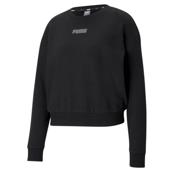 Bluza sportowa damska Puma Modern Basics Crew TR. Czarne bluzy bez kaptura Puma, l, bez wzorów, bez kaptura. Za 149.00 zł.