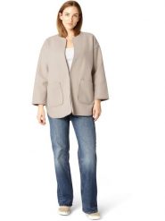 Ilse Jacobsen Kurtka przejściowa w kolorze beżowym rozmiar: 38. Brązowe kurtki Ilse Jacobsen, bez wzorów, bez kaptura. Za 173.99 zł.