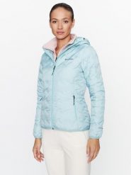 Columbia Kurtka puchowa Delta Ridge™ Down Hooded Jacket Zielony Regular Fit. Zielone kurtki Columbia, s, bez wzorów, z puchu, bez kaptura. Za 579.99 zł.