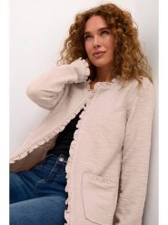 Cream Kardigan "Mellie" w kolorze jasnoróżowym rozmiar: S. Różowe swetry Cream, s, bez wzorów, bez ramiączek. Za 123.82 zł.