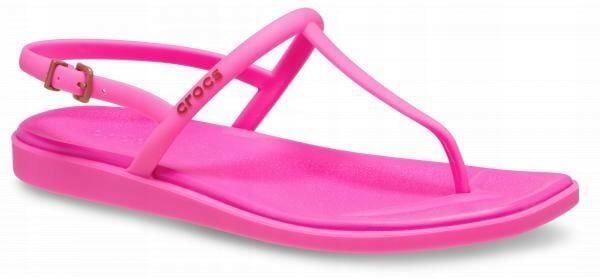 Japonki Dla Dorosłych Crocs Crocs Miami Thong. Czarne japonki Crocs, bez wzorów, z materiału. Za 139.99 zł.