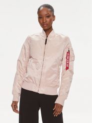 Alpha Industries Kurtka bomber MA-1 VF 59 133009 Różowy Regular Fit. Czerwone kurtki Alpha Industries, m, bez wzorów, z syntetyku, bez kaptura. Za 449.99 zł.