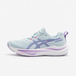 Buty do biegania damskie ASICS Gel-Roadmiles 4. Białe buty do biegania ASICS, bez wzorów, z gumy, bez zapięcia, do biegania. Za 579.99 zł.