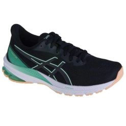 Buty Do Biegania Dla Kobiet. Czarne buty do biegania ASICS, bez wzorów, bez zapięcia, do biegania. Za 770.99 zł.