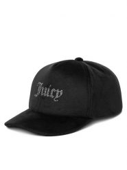 Juicy Couture Czapka z daszkiem Veronica JCAWH224702 Czarny. Czarne czapki z daszkiem Juicy Couture, bez wzorów, z materiału. Za 149.99 zł.