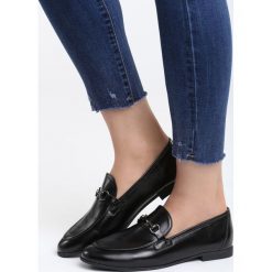 Czarne Mokasyny Imosa. Czarne mokasyny Born2be, ze skóry. Za 49.99 zł.