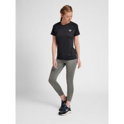 Damskie legginsy 3/4 top Hummel GG-12. Szare legginsy Hummel, bez wzorów, z dżerseju. Za 156.75 zł.