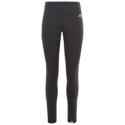 Legginsy Damskie Vivien Active. Czarne legginsy Trespass, bez wzorów. Za 119.99 zł.