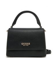 Guess Torebka HWZG96 43200 Czarny. Czarne torebki klasyczne Guess, z aplikacjami, ze skóry, bez dodatków. Za 449.99 zł.