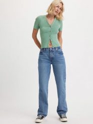 Levi's Dżinsy - Regular fit - w kolorze niebieskim rozmiar: W30/L34. Niebieskie jeansy Levi's, l, z aplikacjami, z bawełny, klasyczne. Za 264.15 zł.