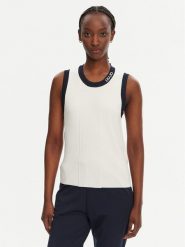 Liu Jo Sport Top TA5092 MS022 Biały Regular Fit. Białe topy sportowe Liu Jo Sport, m, bez wzorów, z syntetyku. Za 249.99 zł.
