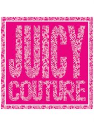 Juicy Couture Chusta w kolorze różowym - 45 x 45 cm rozmiar: onesize. Różowe chusty Juicy Couture, bez wzorów, z materiału. Za 100.99 zł.