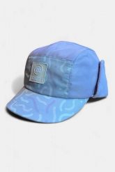 Czapka typu „trapper” dla dorosłych, unisex, z podszewką z polaru – liliowa. Fioletowe czapki z daszkiem AFTER ESSENTIALS, na zimę, bez wzorów, z polaru. Za 87.50 zł.