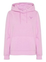 Chiemsee Bluza w kolorze fioletowym rozmiar: XS. Różowe bluzy z kapturem Chiemsee, xs, bez wzorów, z bawełny, z kapturem. Za 114.17 zł.