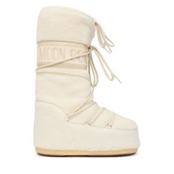 Śniegowce Moon Boot. Białe śniegowce Moon Boot, bez wzorów, bez zapięcia. Za 1,359.00 zł.