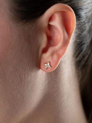 Heliophilia Pozłacane kolczyki-wkrętki rozmiar: onesize. Żółte kolczyki Heliophilia, z cyrkonią, pozłacane. Za 43.99 zł.