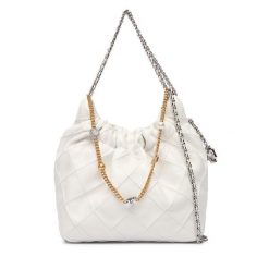 Torebka Tory Burch. Białe torebki klasyczne Tory Burch, bez wzorów, klasyczne, bez dodatków. Za 2,699.00 zł.