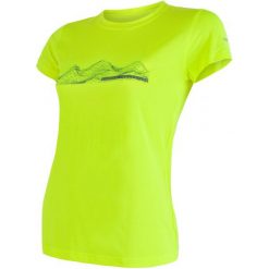 Sensor T-Shirt Damski Coolmax Fresh Pt Mountains Neonowy Żółty M. Bielizna termoaktywna damska marki Sensor. W wyprzedaży za 89.00 zł.