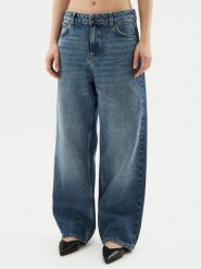 HUGO Jeansy 50533913 Niebieski Regular Fit. Niebieskie jeansy Hugo, bez wzorów, z bawełny. Za 289.99 zł.