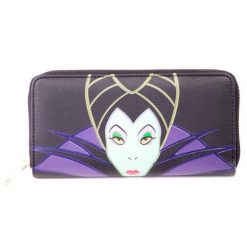 Portfel damski Difuzed Disney Villains Maleficient 2. Czarne portfele Disney, bez wzorów. Za 228.50 zł.