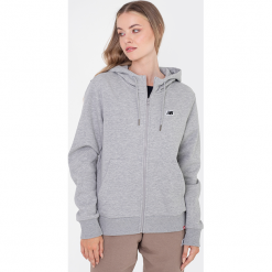 Bluza damska New Balance WJ23600AG – szara. Szare bluzy bez kaptura New Balance, s, bez wzorów, z bawełny, bez kaptura. Za 269.99 zł.