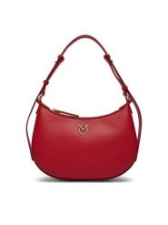 Pinko Torebka Half Moon Mini Fl . PE 24 PLTT 102790 A0F1 Czerwony. Czerwone torebki klasyczne Pinko, bez wzorów, ze skóry, bez dodatków. Za 1,329.00 zł.