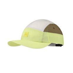 Czapka z daszkiem BUFF 5 PANEL GO CAP DOMUS CITRON. Żółte czapki z daszkiem Buff, bez wzorów, z materiału, eleganckie. Za 139.99 zł.