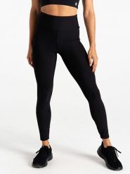 Dare 2b Legginsy sportowe "Hustle" w kolorze czarnym rozmiar: 44. Czarne legginsy Dare 2b, bez wzorów, z materiału, sportowe. Za 88.02 zł.