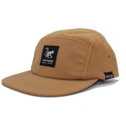Czapka 5-panelowa górska i trekkingowa – wodoodporna (Beżowy). Brązowe czapki z daszkiem SURF MONKEY, bez wzorów, z materiału. Za 159.95 zł.