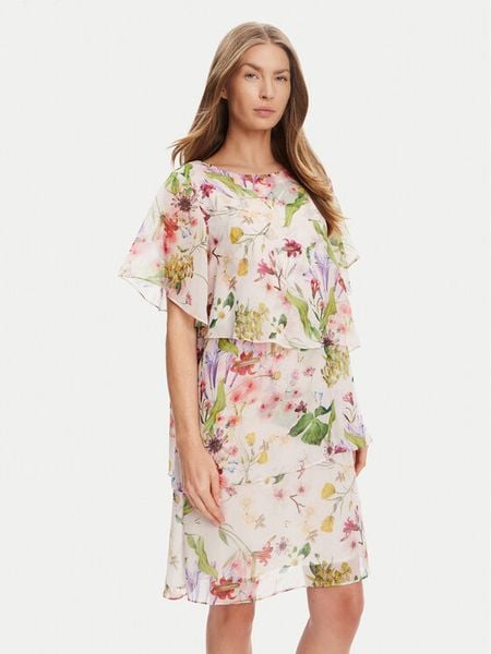 Tatuum Sukienka koktajlowa Monrose 1 T2507.201 Kolorowy Regular Fit. Sukienki Tatuum, bez wzorów, z syntetyku, wizytowe, bez kołnierzyka, bez ramiączek. Za 279.99 zł.