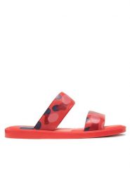 Melissa Klapki Bubble Disney Prince 33533 Czerwony. Czerwone klapki Melissa, bez wzorów, z tworzywa sztucznego, bez obcasa, bez zapięcia. Za 219.99 zł.